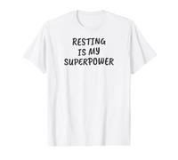 Le Repos Sarcastique Amusant est ma Superpuissance T-Shirt Graphique avec Valeur