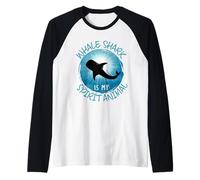 Le requin-baleine est mon animal spirituel Manche Raglan