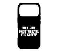 Le Responsable du Marketing donnera des Conseils Marketing pour Le café Coque pour iPhone 17 Pro