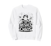 Le résultat est Le Chaos, l'humour, Le Stress des étudiants en mathématiques Sweatshirt