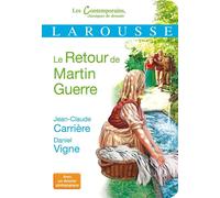 Le Retour de Martin Guerre - Jean-Claude Carrière - Larousse - broché - Scolaire / Universitaire