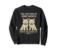 Le retour des loups sanguins Remus et Romulus 2024 Wolf Sweatshirt