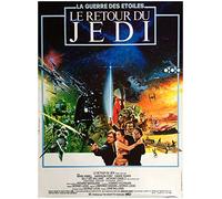 Le Retour du Jedi Affiche Cinéma Originale Petit Format (53x40 cm Roulée) Star Wars Episode VI Return of the Jedi R1990