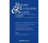Histoire, Economie et Société 2/2025: LES COMPÉTITIONS SPORTIVES INTERNATIONALES DANS TOUTES LEURS DIMENSIONS
