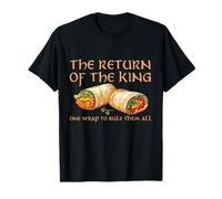 Le Retour du Roi One Wrap to Rule Them All Wrap Foodie T-Shirt