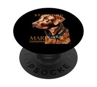 Le Retriever, Chien du Territoire du Maryland PopSockets PopGrip Adhésif