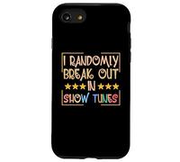 Le rétro apparaît au Hasard dans Les chansons des Spectacles | Broadway Theater Coque pour iPhone SE (2020) / 7/8