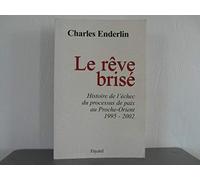 Le Rêve brisé : Histoire de l'échec du processus de paix au Proche-Orient (1995-2002)