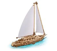 UGEARS Puzzle 3D Bateau à voile Serenity's Dream Bois 365 pièces Bois E