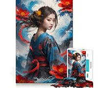 Le Rêve des Tisserands Puzzle de 1000 pièces pour Adultes Jeu de logique Pure Moments de Paix Découpe Nette Cadeau touchant 38x26cm