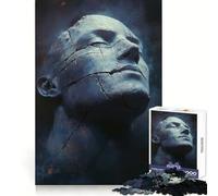 Le Rêveur Brisé Puzzle de 1000 pièces pour Adolescents Jeu de réflexion et d'entraînement cérébral Atelier d'écriture apaisant Cadeau attentionné 38x52cm