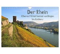 Le Rhin. Vallée du Haut-Rhin moyen de Bingen à Coblence, Version française (Calendrier mural 2026 DIN A4 portrait), Calendrier CALVENDO mensuel