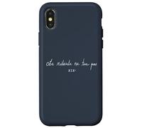 Le Ridicule ne Tue Pas XIXe XIXe siècle Expression française Coque pour iPhone X/XS