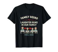 Le Rire drôle d'une Escouade familiale est présent dans Notre gène Viral Familial T-Shirt
