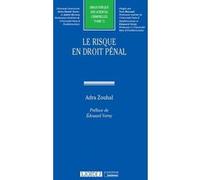 Le risque en droit pénal Adra Zouhal (Auteur)
