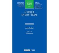 Le risque en droit pénal - Adra Zouhal - Lgdj - broché - Etude