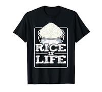 Le riz, c'est la vie Baguettes de cuisine asiatique Bol T-Shirt