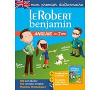Le Robert – Benjamin Anglais – Dès 7 ans – CP-CE – 1 CD-ROM
