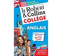 Dictionnaire Le Robert & Collins collège anglais - Nouvelle édition