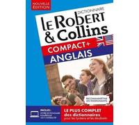 Le Robert & Collins Compact + Anglais - Français-Anglais - Anglais-Français