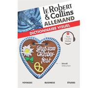 Le Robert & Collins – Dictionnaire visuel allemand – Édition bilingue français-allemand – Broché