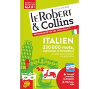 Collectif – Le Robert & Collins Maxi Italien – Dictionnaire français-italien / italien-français