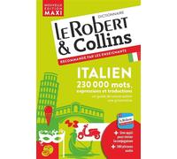 Collectif – Le Robert & Collins Maxi Italien – Dictionnaire français-italien / italien-français