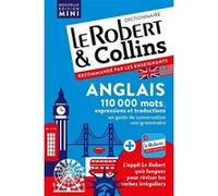 Collectif – Dictionnaire Le Robert & Collins Mini anglais – Le Robert