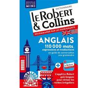 Collectif – Dictionnaire Le Robert & Collins Mini anglais – Le Robert