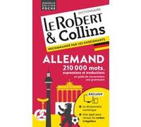 Le Robert – Dictionnaire Le Robert & Collins poche allemand – Version numérique à télécharger PC