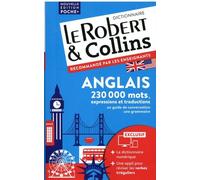 Robert & Collins Poche + Anglais