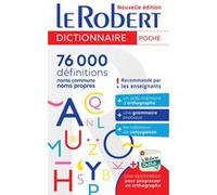 Dictionnaire Le Robert de Poche langue française