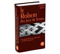 Le Robert des mots croisés - Dictionnaire des jeux de lettres
