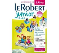 Collectif – Dictionnaire Le Robert junior illustré – 7-11 ans (CE, CM, 6e) – Nouvelle édition