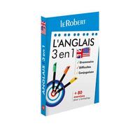 Le Robert – L'anglais 3 en 1 : grammaire, difficultés, conjugaison