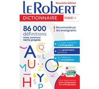 Le Robert Maxi Plus langue française