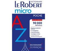 Dictionnaire Le Robert Micro Poche – Le Robert