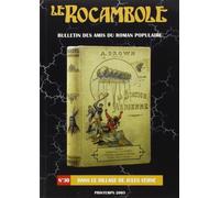 LE ROCAMBOLE n°30 Dans le sillage de Jules Verne - Association des Amis du Roman Populaire - Amis Du Roman Populaire - broché - Revue