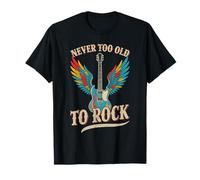 Le rock and roll n'est jamais trop vieux pour être un amateur de guitares vintage T-Shirt