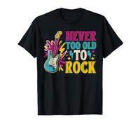 Le rock and roll n'est jamais trop vieux pour être un amateur de guitares vintage T-Shirt