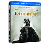LE ROI ARTHUR : LA LEGENDE D’EXCALIBUR EDITION STEELBOOK LIMITEE - BLURAY 3D + 2D + 4K