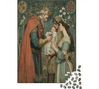 Le Roi confie Son bébé à Un Couple pauvre 70x50cm/1000pcs Puzzle pour Adultes -,Jouet De DIY