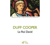Le Roi David - Duff Cooper - Belles Lettres - broché - Roman