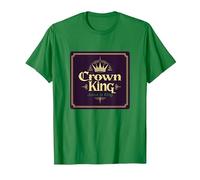 Le Roi de la Couronne Jésus est Le Roi Royal de la Foi chrétienne T-Shirt, Homme, Vert Kelly, 3XL