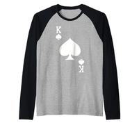 Le Roi de Pique Costume Simple Cadeau Manche Raglan