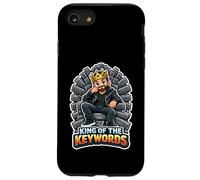 Le Roi des Mots clés : Funny SEO Marketer Men Coque pour iPhone SE (2020) / 7/8
