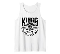 Le Roi des Sept Mers, Un crâne Abstrait Sauvage, de Vrais Gangs Débardeur