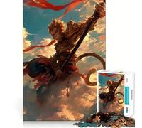 Le Roi des Singes Puzzle 1000 pièces pour Adultes Jouet Intelligent Décoration Murale précise 38x52cm