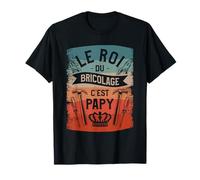 Le Roi Du Bricolage C'est Papy Bricolage Bricoleur T-Shirt
