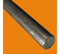 LE ROI DU FER - Barre de fer rond acier de construction - 1 metre, Dimension - 40 mm, Matière - Acier laminé